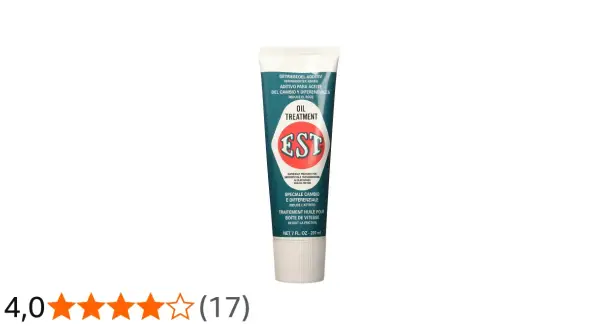 EST Oil Treatment: ein Getriebeöl Additiv für Differentiale und Schaltgetriebe, das Reibung reduziert.