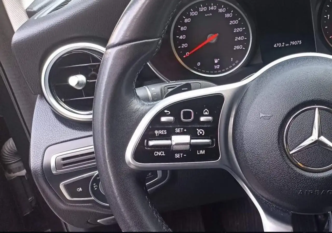 Lenkradtasten für Mercedes Distronic einstellen: RES, SET+, SET-, CNCL, LIM. Komfortabel die Geschwindigkeit anpassen.